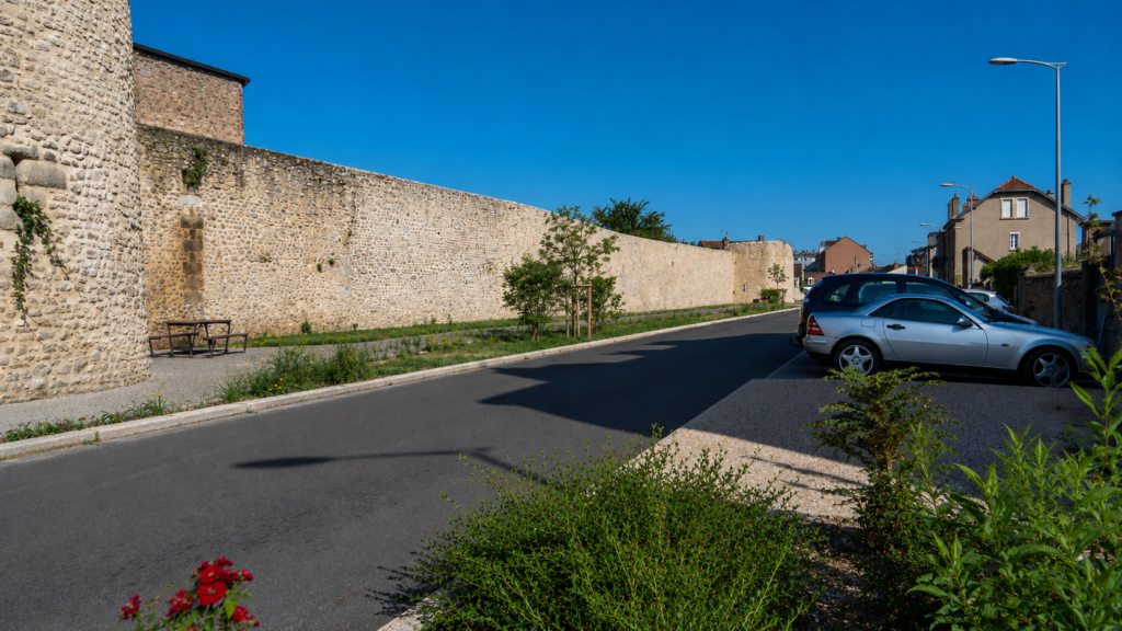 Boulevard Laureau à Autun