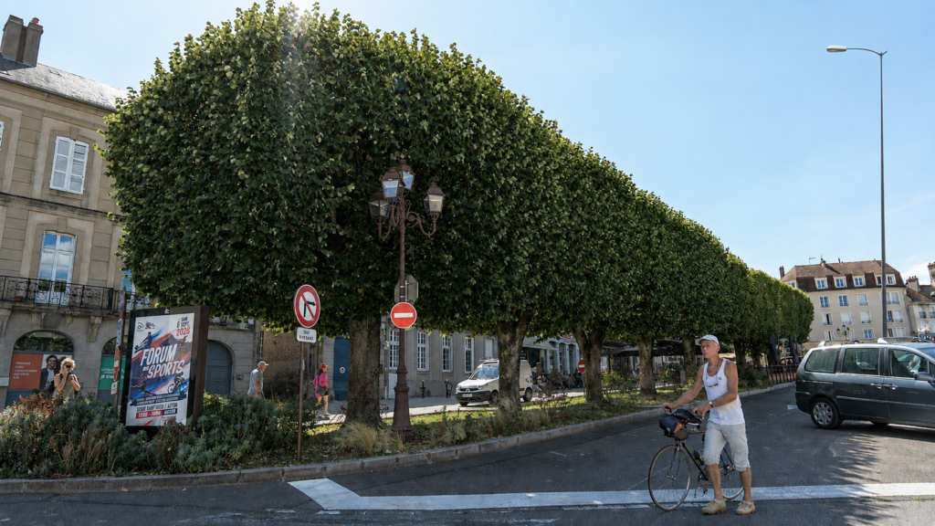 Rue de Lattre de Tassigny à Autun
