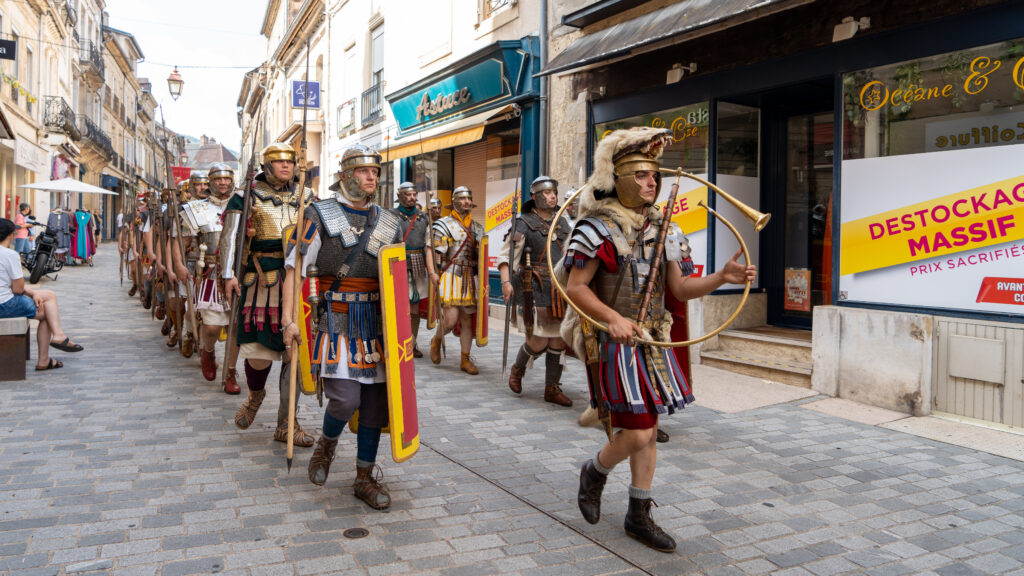 Les Journées Romaines se sont tenues ce week-end à Autun