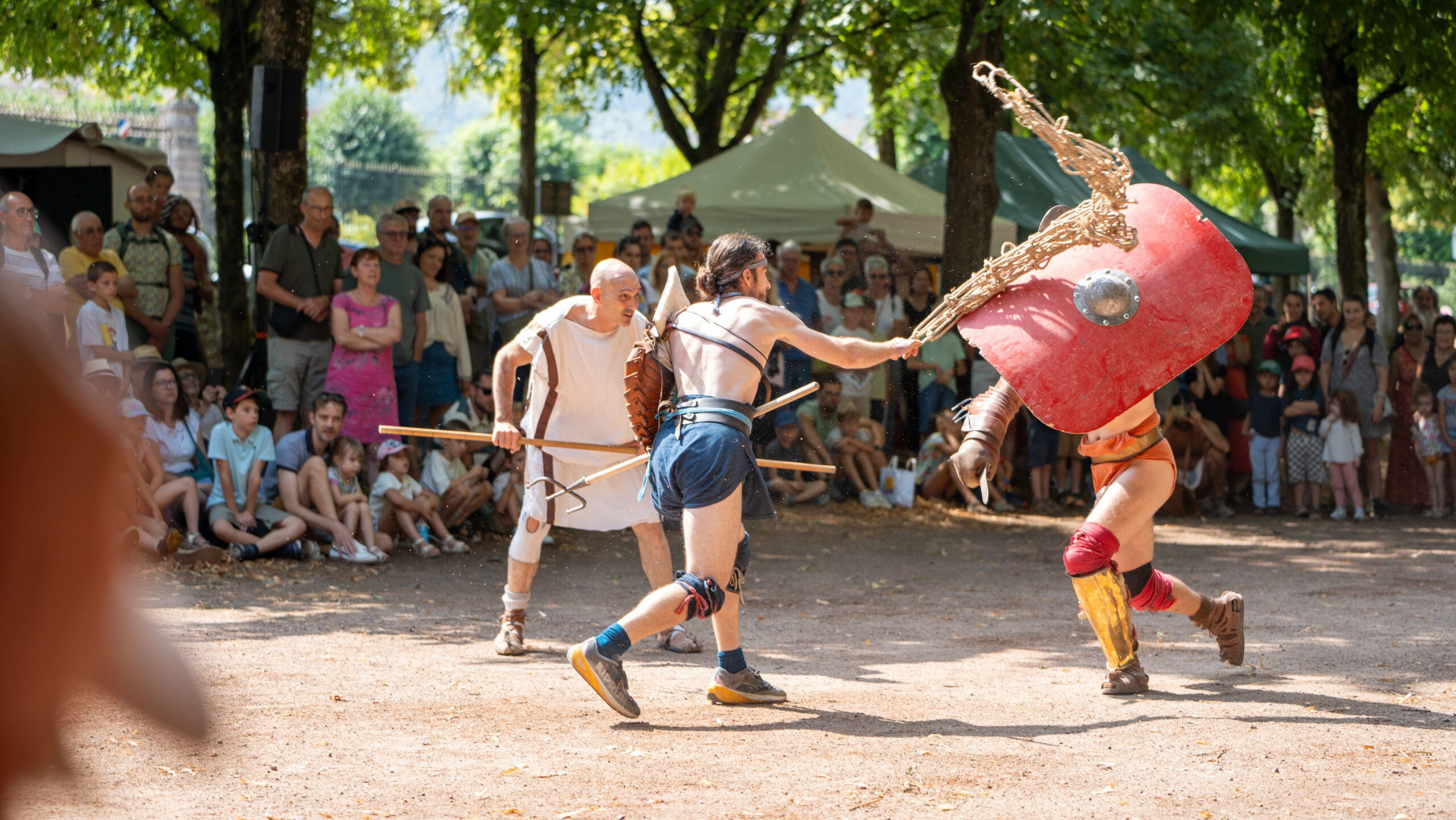 Les Journées Romaines se sont tenues ce week-end à Autun