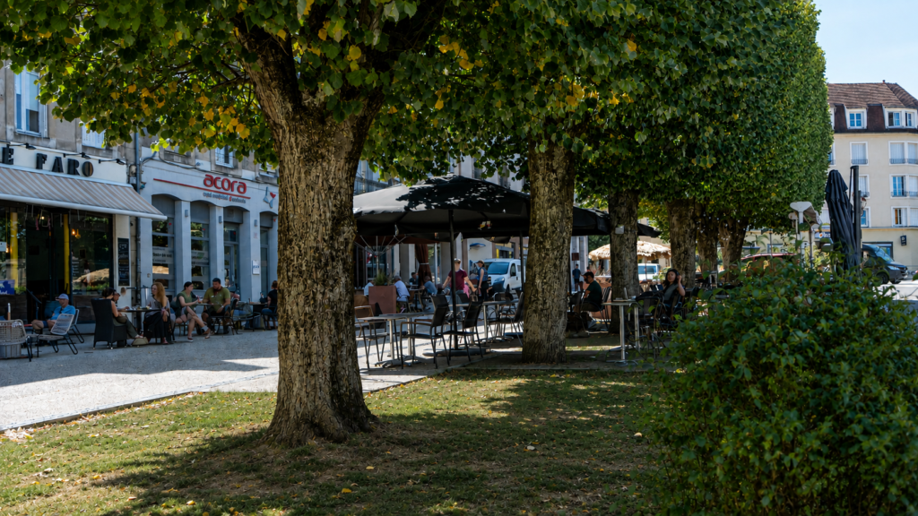 Rue de Lattre de Tassigny à Autun