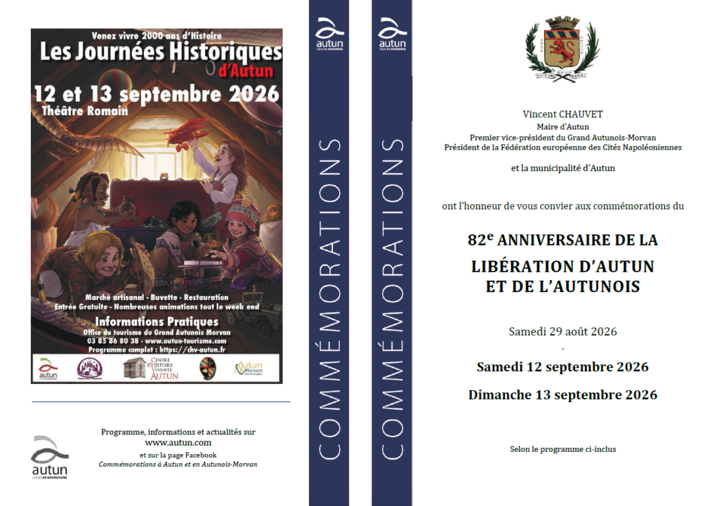 82e anniversaire de la Libération d'Autun et de l'Autunois