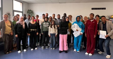 14 primo-arrivants salués pour leur apprentissage du français