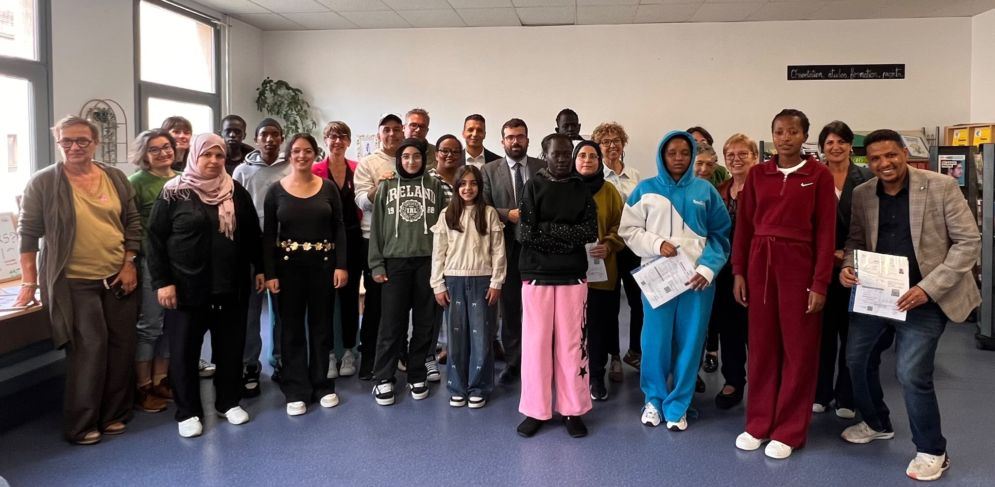 14 primo-arrivants salués pour leur apprentissage du français