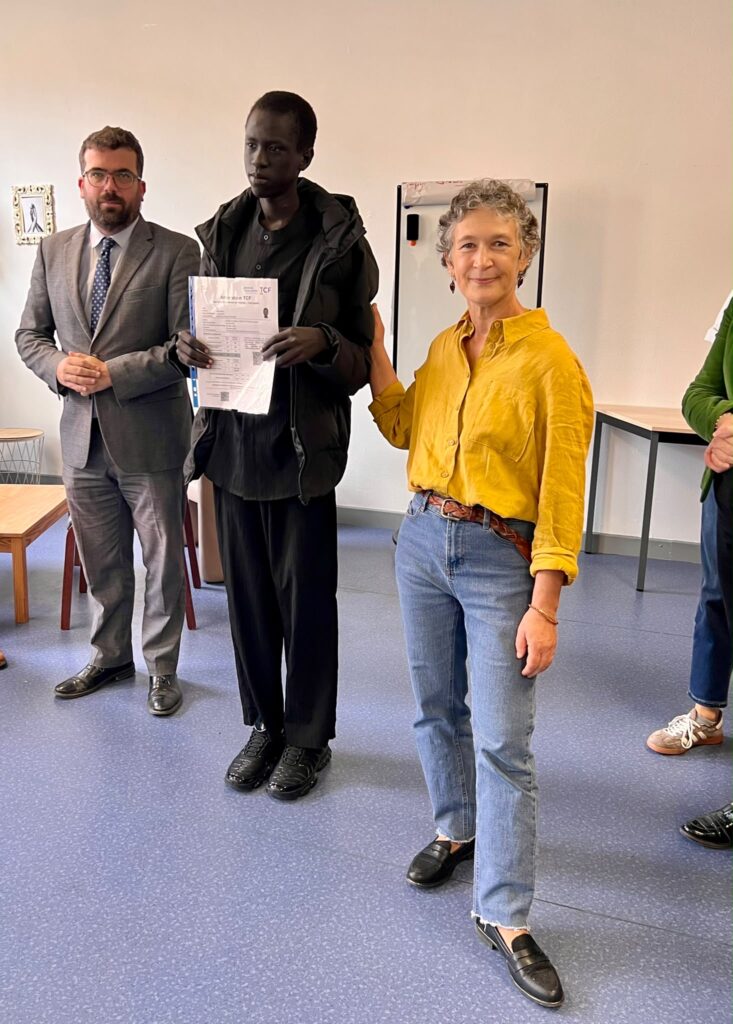 14 primo-arrivants salués pour leur apprentissage du français