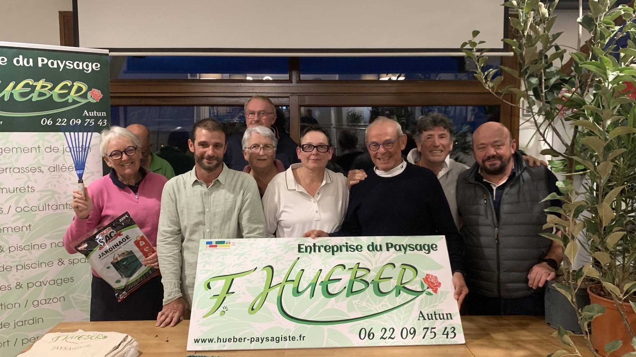 Belle réussite pour la deuxième Coupe Hueber paysagiste au golf d'Autun