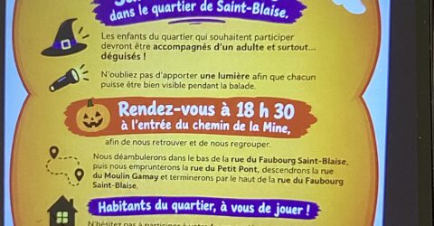 Halloween : une balade pour petits monstres à Saint-Blaise