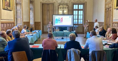 Une réunion d'information pour les correspondants défense à Autun