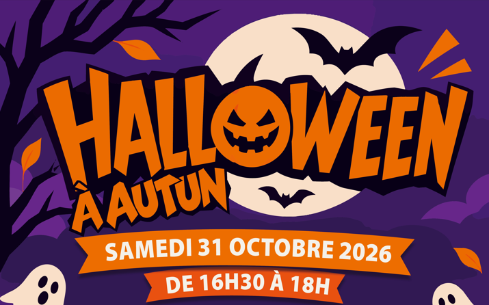 Un grand défilé costumé d'Halloween, le 31 octobre à Autun