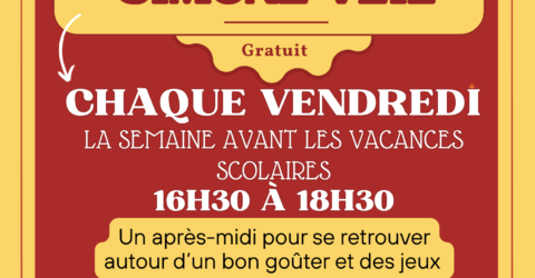 Les Goûters de l’Espace Simone Veil