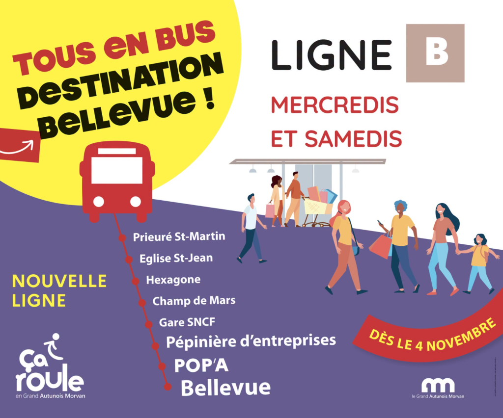 Une nouvelle ligne de bus entre Saint-Pantaléon et Bellevue