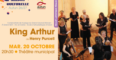 Saison culturelle : King Arthur de Henry Purcell le 20 octobre